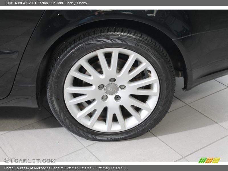 Brilliant Black / Ebony 2006 Audi A4 2.0T Sedan