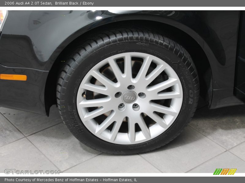 Brilliant Black / Ebony 2006 Audi A4 2.0T Sedan