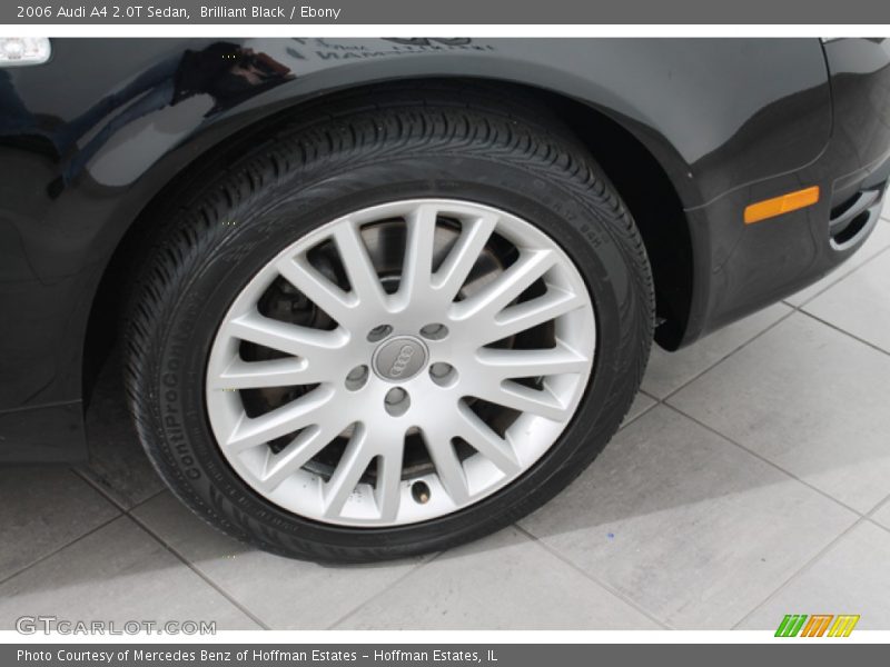 Brilliant Black / Ebony 2006 Audi A4 2.0T Sedan
