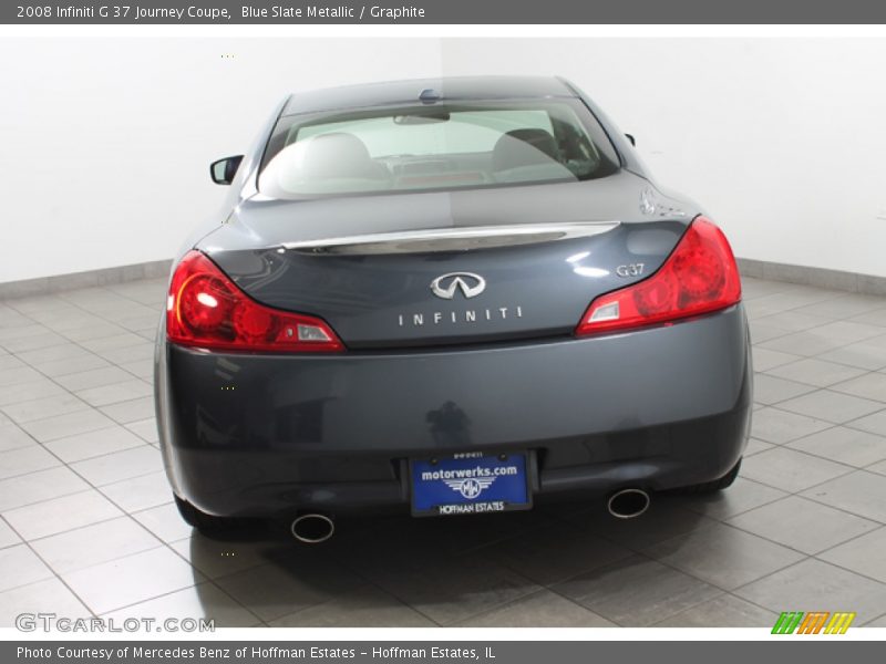 Blue Slate Metallic / Graphite 2008 Infiniti G 37 Journey Coupe