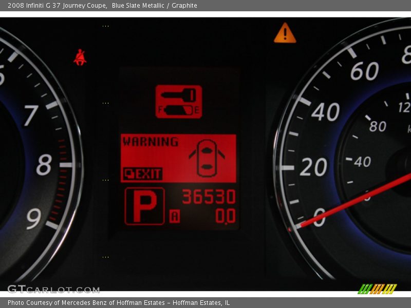 Blue Slate Metallic / Graphite 2008 Infiniti G 37 Journey Coupe