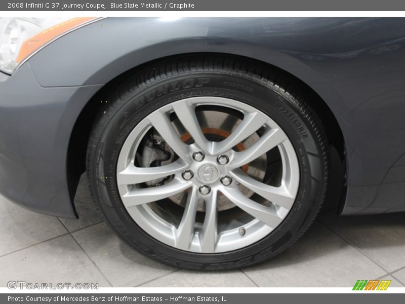 Blue Slate Metallic / Graphite 2008 Infiniti G 37 Journey Coupe