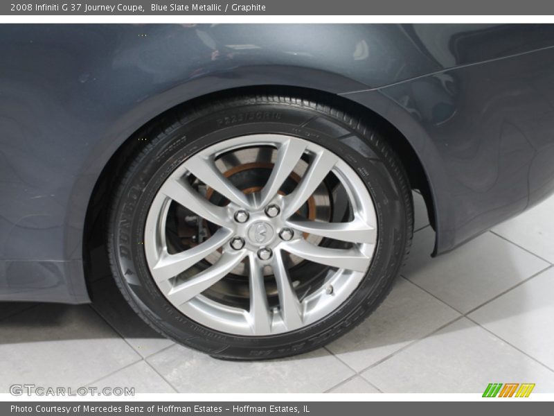 Blue Slate Metallic / Graphite 2008 Infiniti G 37 Journey Coupe