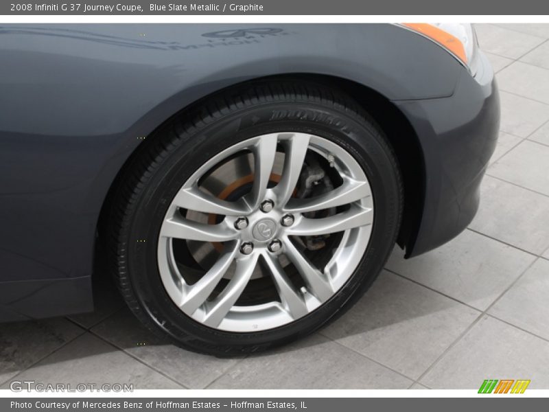 Blue Slate Metallic / Graphite 2008 Infiniti G 37 Journey Coupe