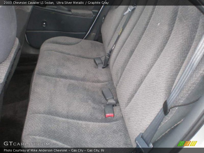 Ultra Silver Metallic / Graphite Gray 2003 Chevrolet Cavalier LS Sedan