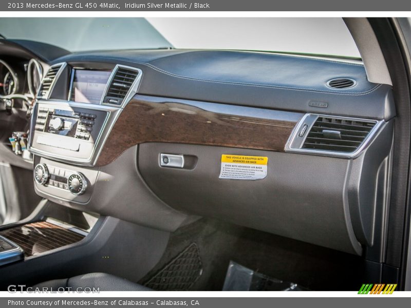 Iridium Silver Metallic / Black 2013 Mercedes-Benz GL 450 4Matic