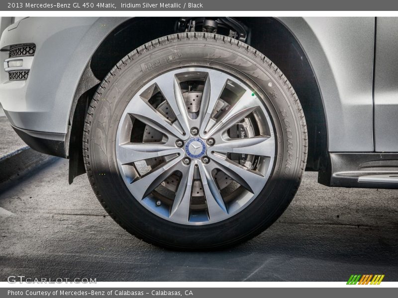 Iridium Silver Metallic / Black 2013 Mercedes-Benz GL 450 4Matic