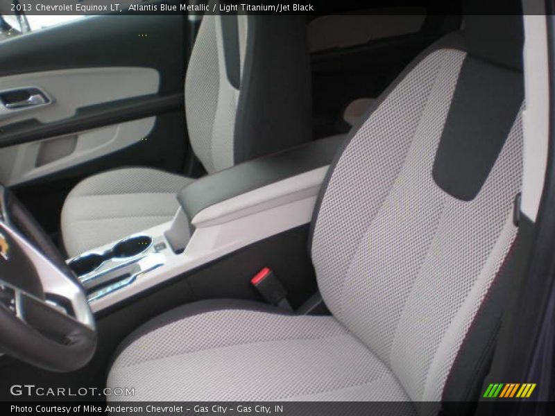 Atlantis Blue Metallic / Light Titanium/Jet Black 2013 Chevrolet Equinox LT