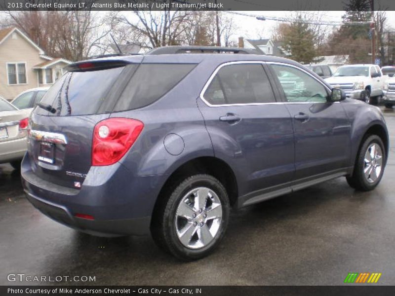 Atlantis Blue Metallic / Light Titanium/Jet Black 2013 Chevrolet Equinox LT