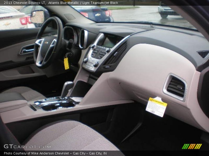 Atlantis Blue Metallic / Light Titanium/Jet Black 2013 Chevrolet Equinox LT