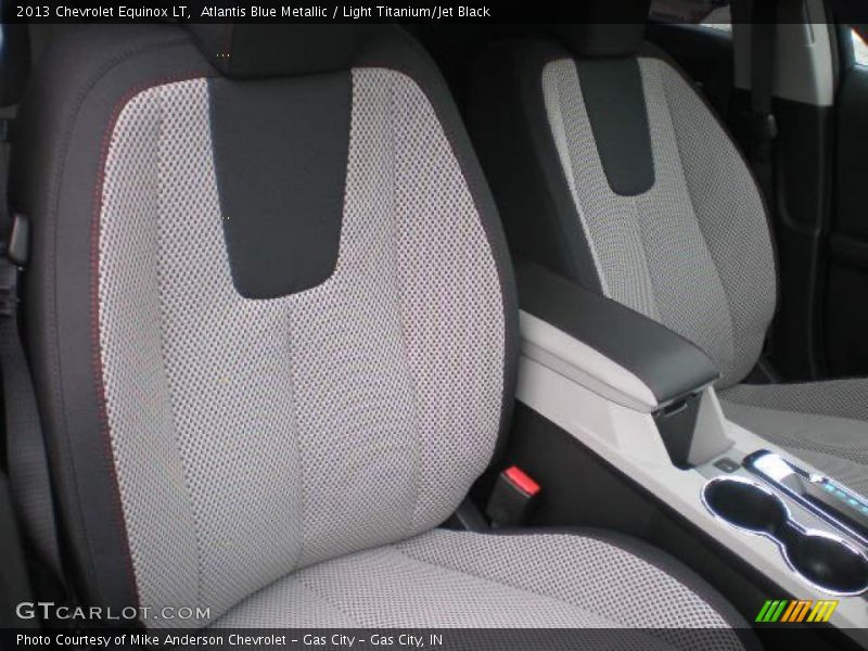 Atlantis Blue Metallic / Light Titanium/Jet Black 2013 Chevrolet Equinox LT