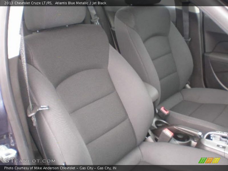 Atlantis Blue Metallic / Jet Black 2013 Chevrolet Cruze LT/RS