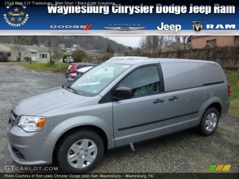 Billet Silver / Black/Light Graystone 2013 Ram C/V Tradesman