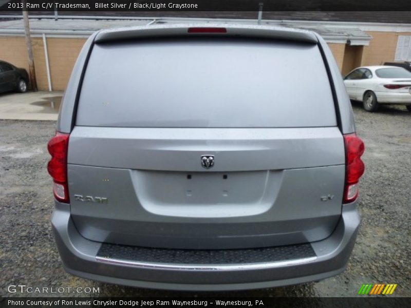 Billet Silver / Black/Light Graystone 2013 Ram C/V Tradesman