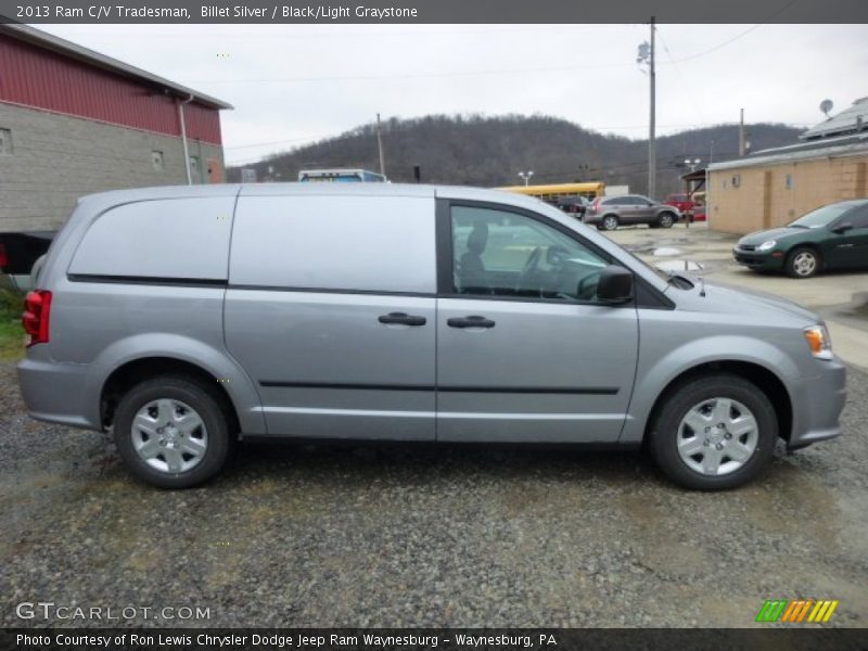 Billet Silver / Black/Light Graystone 2013 Ram C/V Tradesman