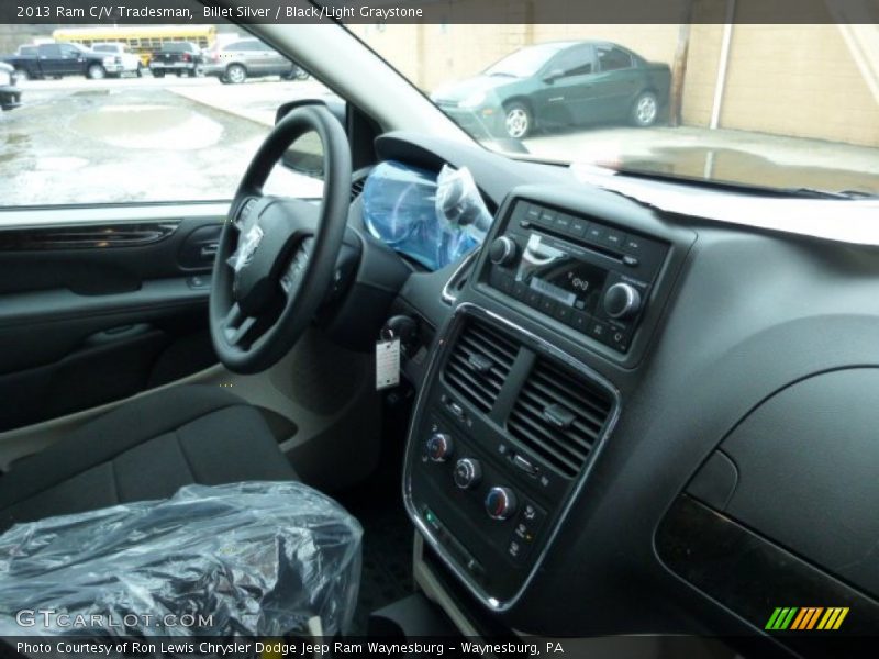 Billet Silver / Black/Light Graystone 2013 Ram C/V Tradesman