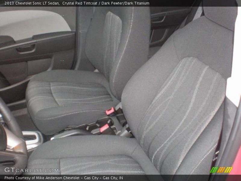Crystal Red Tintcoat / Dark Pewter/Dark Titanium 2013 Chevrolet Sonic LT Sedan