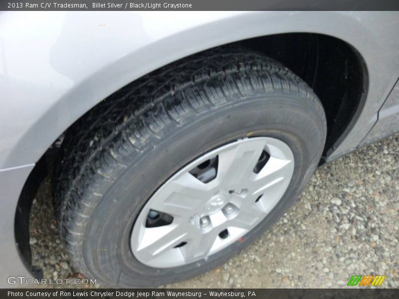 Billet Silver / Black/Light Graystone 2013 Ram C/V Tradesman