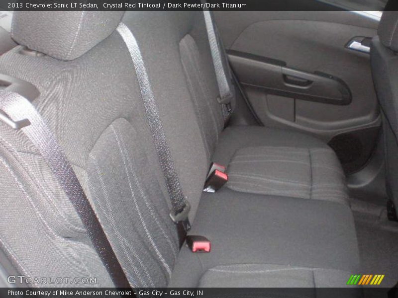Crystal Red Tintcoat / Dark Pewter/Dark Titanium 2013 Chevrolet Sonic LT Sedan
