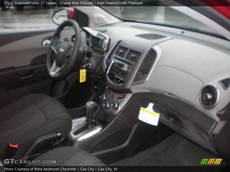 Crystal Red Tintcoat / Dark Pewter/Dark Titanium 2013 Chevrolet Sonic LT Sedan