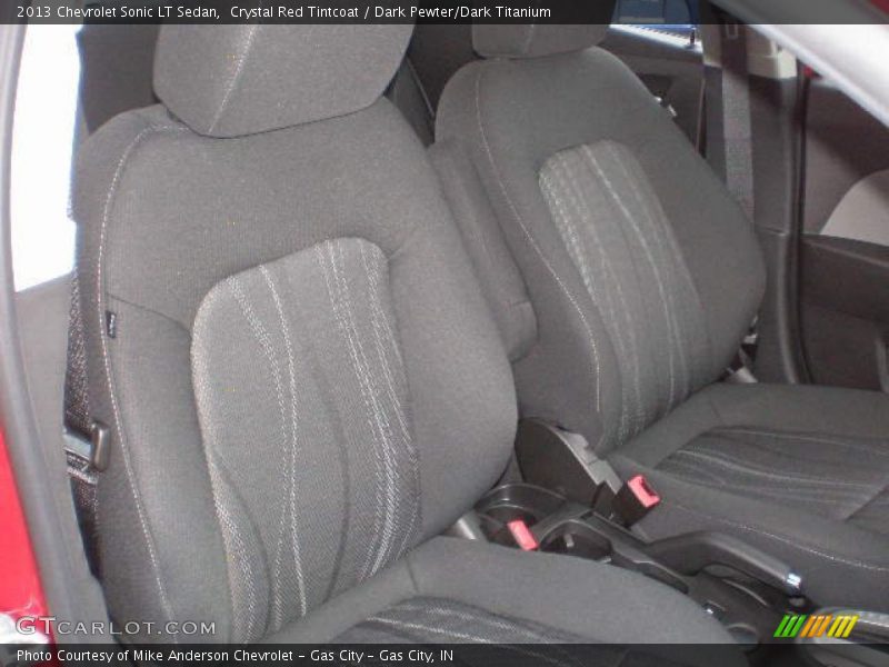 Crystal Red Tintcoat / Dark Pewter/Dark Titanium 2013 Chevrolet Sonic LT Sedan