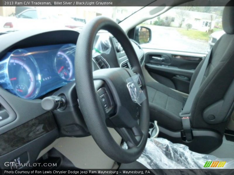 Billet Silver / Black/Light Graystone 2013 Ram C/V Tradesman
