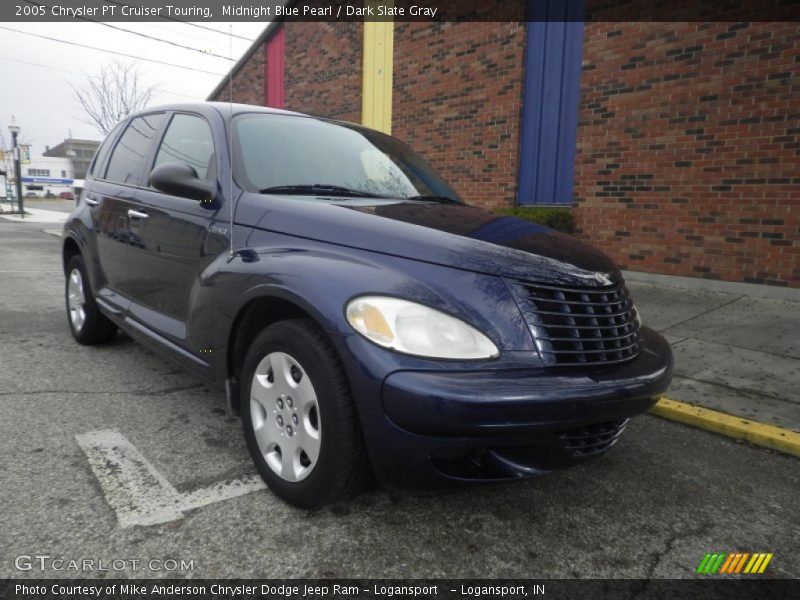 Midnight Blue Pearl / Dark Slate Gray 2005 Chrysler PT Cruiser Touring
