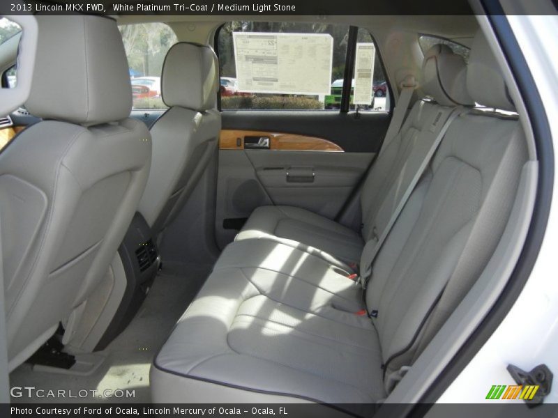 White Platinum Tri-Coat / Medium Light Stone 2013 Lincoln MKX FWD