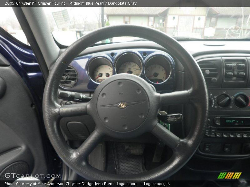 Midnight Blue Pearl / Dark Slate Gray 2005 Chrysler PT Cruiser Touring
