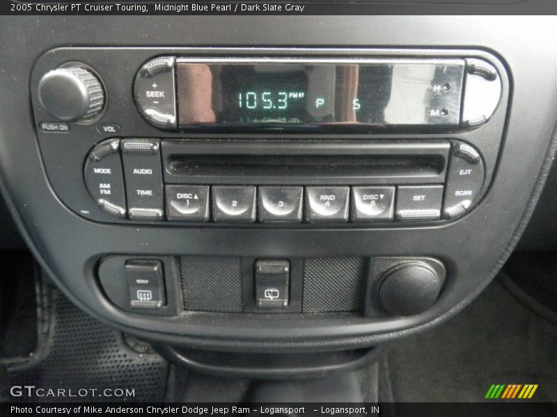 Midnight Blue Pearl / Dark Slate Gray 2005 Chrysler PT Cruiser Touring