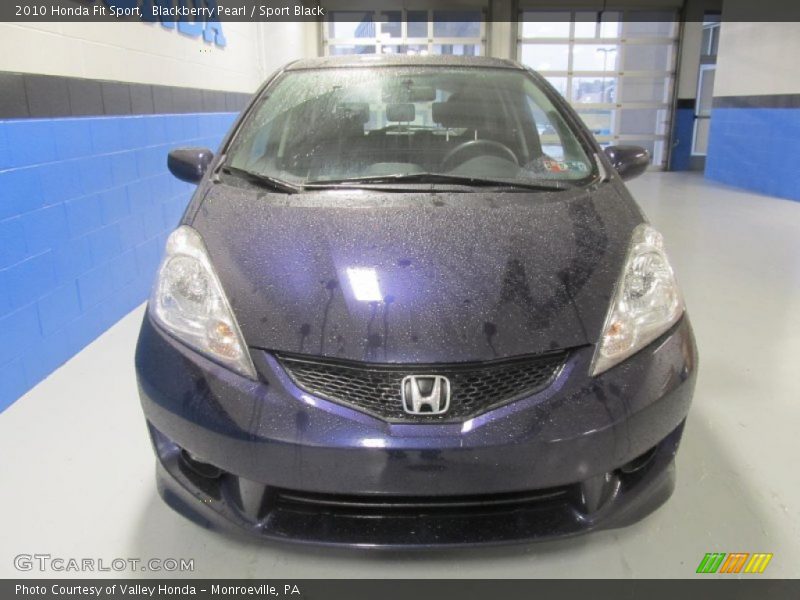 Blackberry Pearl / Sport Black 2010 Honda Fit Sport