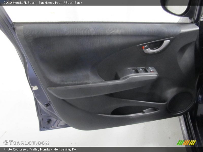 Blackberry Pearl / Sport Black 2010 Honda Fit Sport