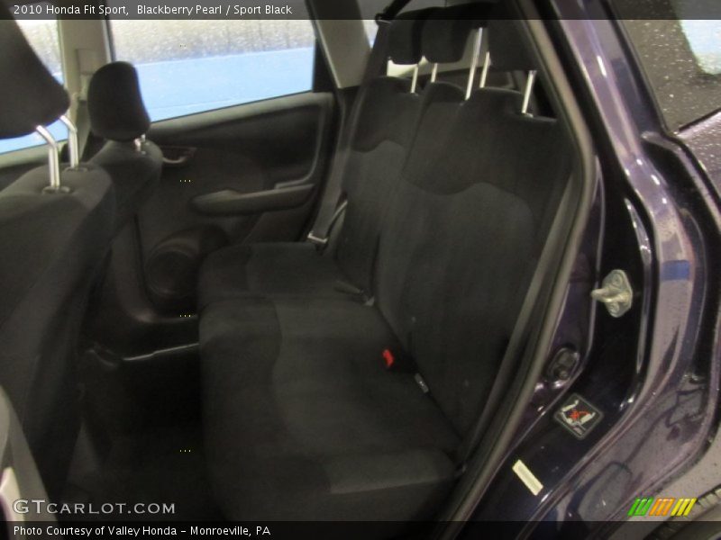 Blackberry Pearl / Sport Black 2010 Honda Fit Sport