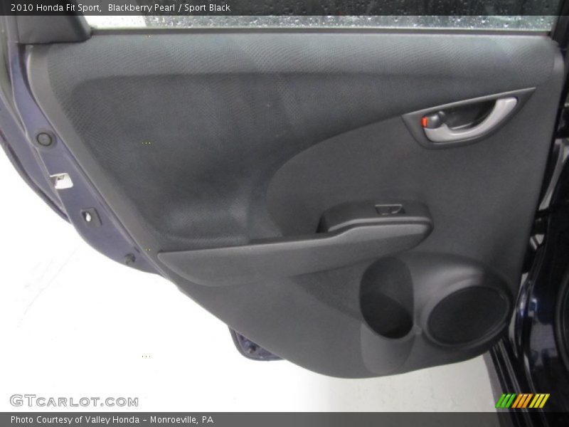 Blackberry Pearl / Sport Black 2010 Honda Fit Sport