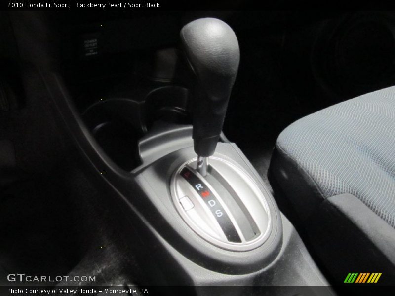 Blackberry Pearl / Sport Black 2010 Honda Fit Sport