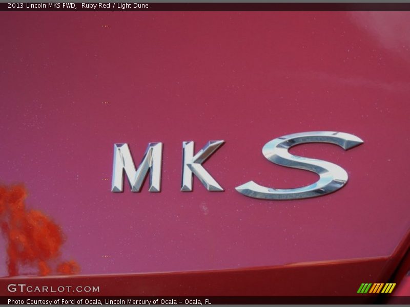 Ruby Red / Light Dune 2013 Lincoln MKS FWD