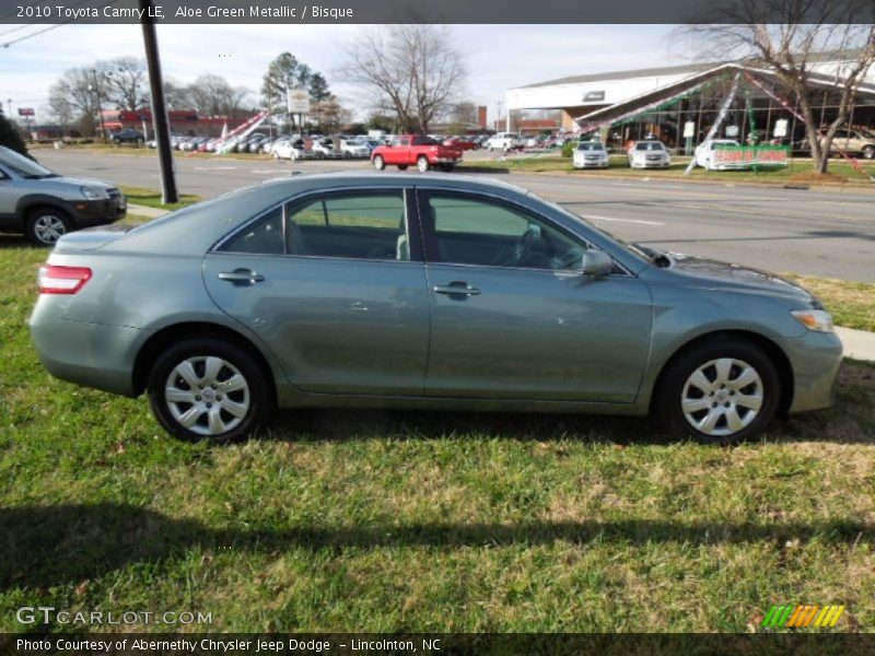 Aloe Green Metallic / Bisque 2010 Toyota Camry LE