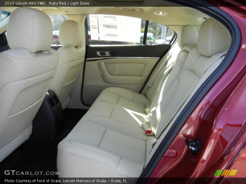 Rear Seat of 2013 MKS FWD