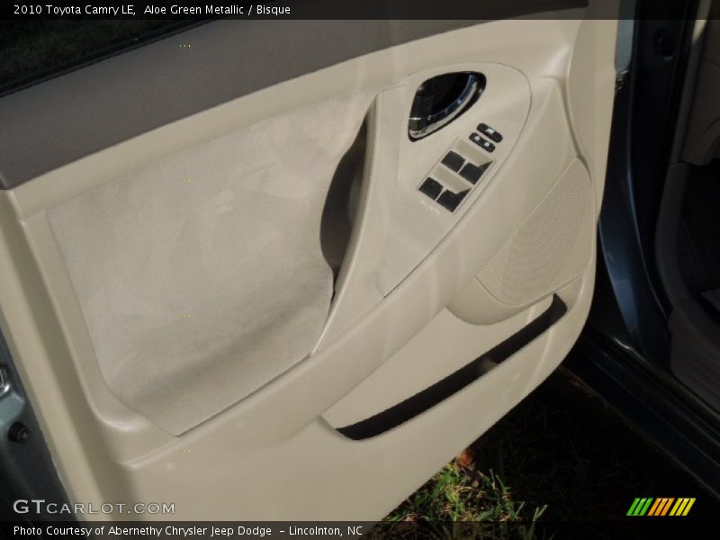 Aloe Green Metallic / Bisque 2010 Toyota Camry LE