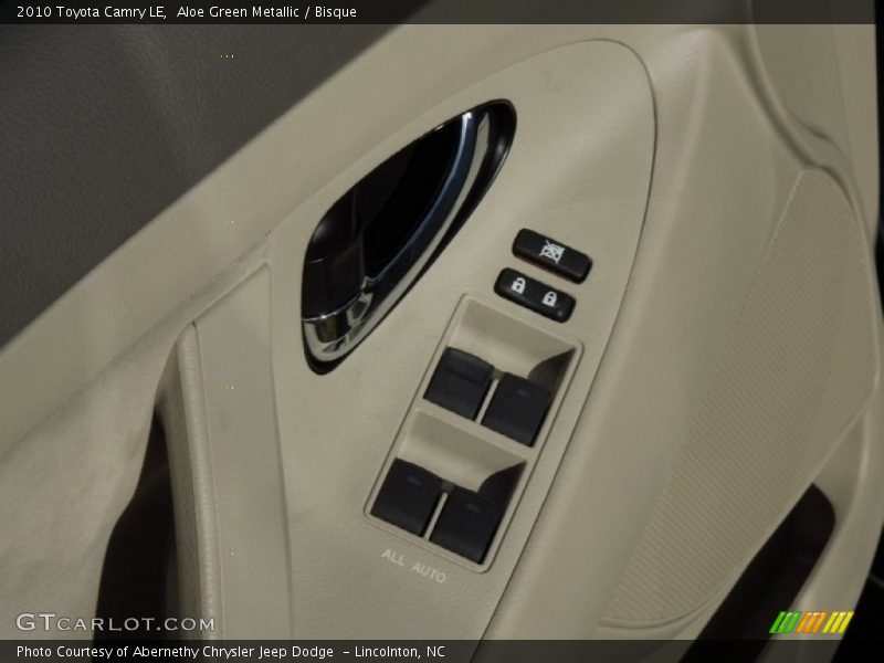Aloe Green Metallic / Bisque 2010 Toyota Camry LE