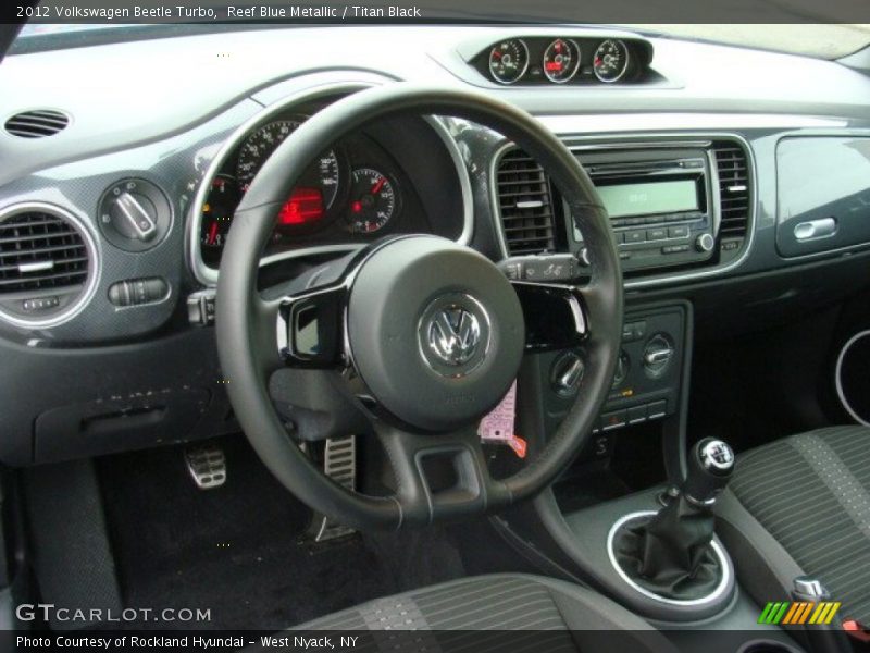 Dashboard of 2012 Beetle Turbo