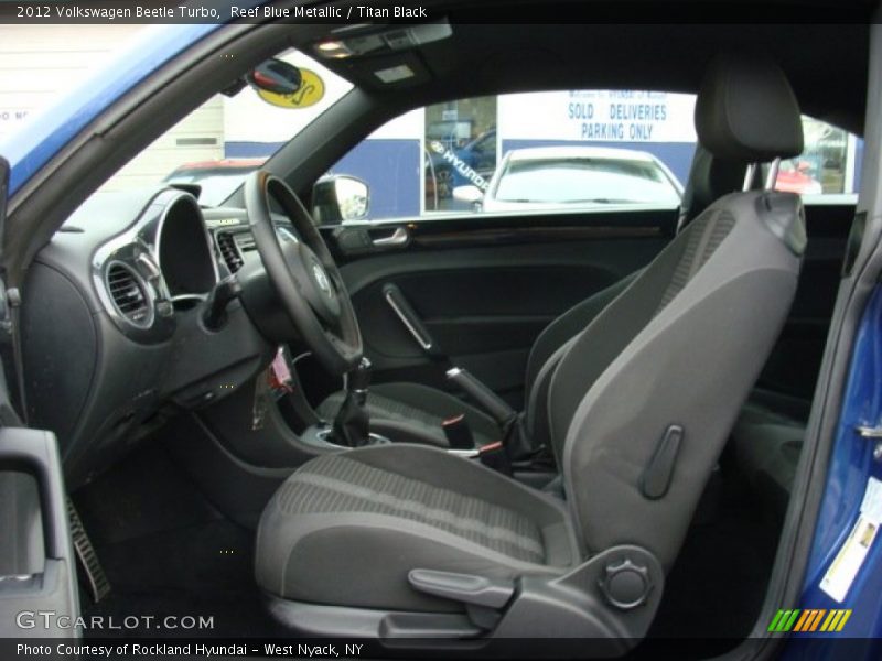  2012 Beetle Turbo Titan Black Interior