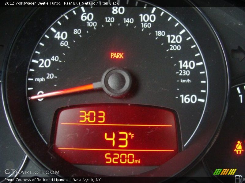  2012 Beetle Turbo Turbo Gauges