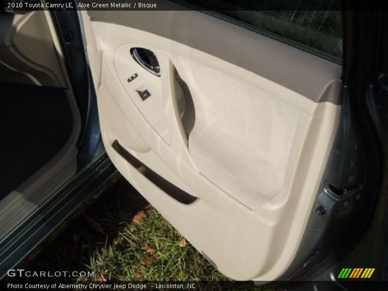 Aloe Green Metallic / Bisque 2010 Toyota Camry LE