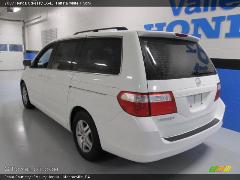 Taffeta White / Ivory 2007 Honda Odyssey EX-L