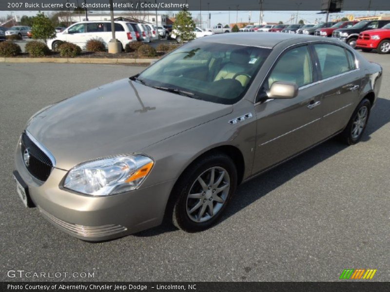 Sandstone Metallic / Cocoa/Cashmere 2007 Buick Lucerne CXL