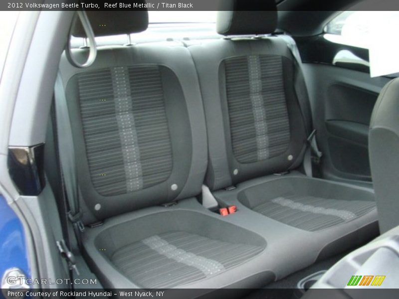 Rear Seat of 2012 Beetle Turbo