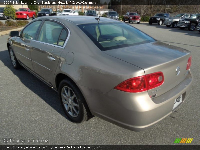 Sandstone Metallic / Cocoa/Cashmere 2007 Buick Lucerne CXL