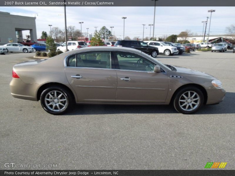 Sandstone Metallic / Cocoa/Cashmere 2007 Buick Lucerne CXL