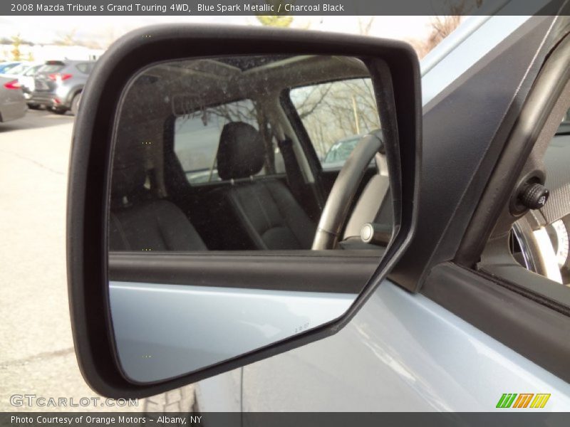 Blue Spark Metallic / Charcoal Black 2008 Mazda Tribute s Grand Touring 4WD